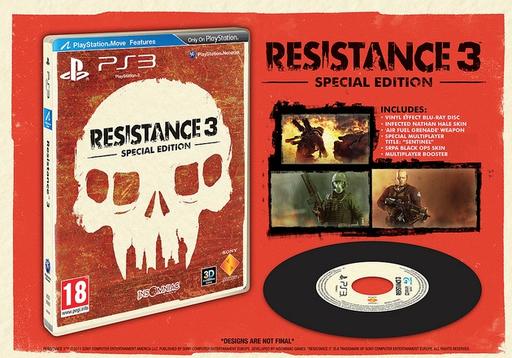 Resistance 3 - Коллекционное издание игры, дата выхода, бокс-арт